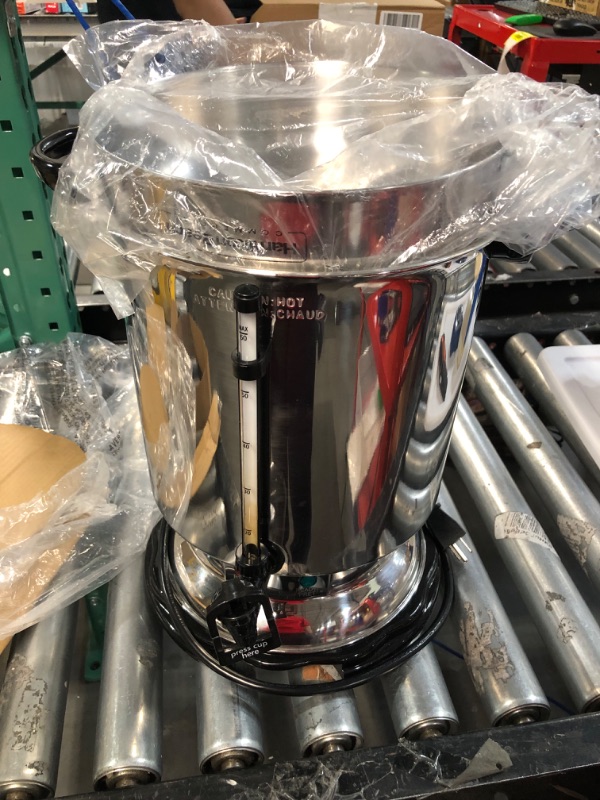 Photo 4 of *Used/Dirty* Hamilton Beach Commercial Stainless Steel Coffee Urn, 60 Cup Capacity D50065