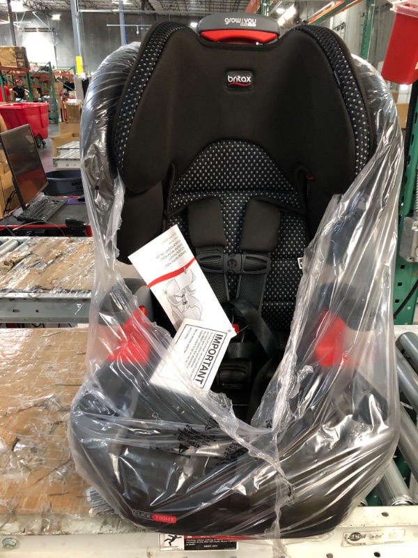 Photo 3 of Britax Grow with You ClickTight Harness-2-Booster Car Seat, Cool Flow Gray ClickTight Cool Flow Gray