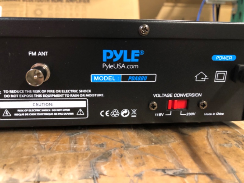 Photo 3 of Pyle Wireless Bluetooth Audio Amplifier - 