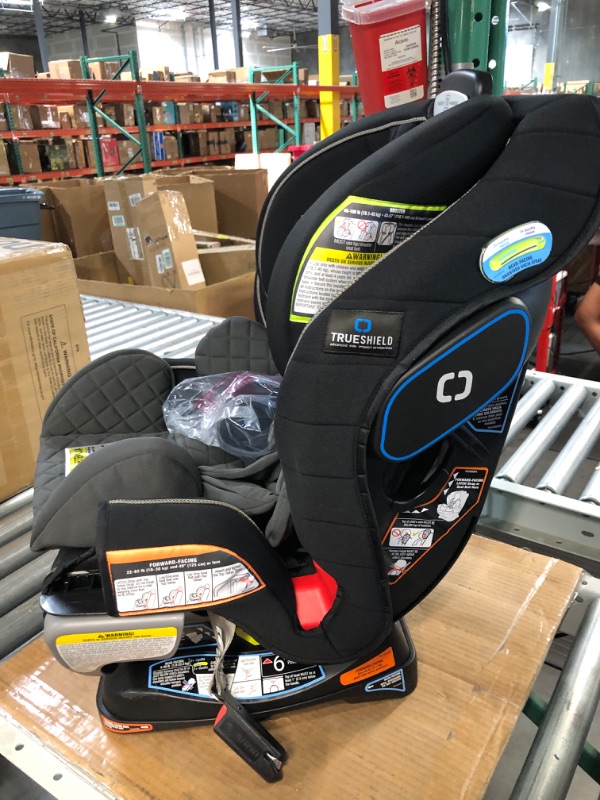 Photo 3 of Graco Extend2Fit 3 in 1 Car Seat | Ride Rear Facing Longer with Extend2Fit, featuring TrueShield Side Impact Technology, Ion , 20.75x19x24.5 Inch (Pack of 1) 3-in-1 Ion