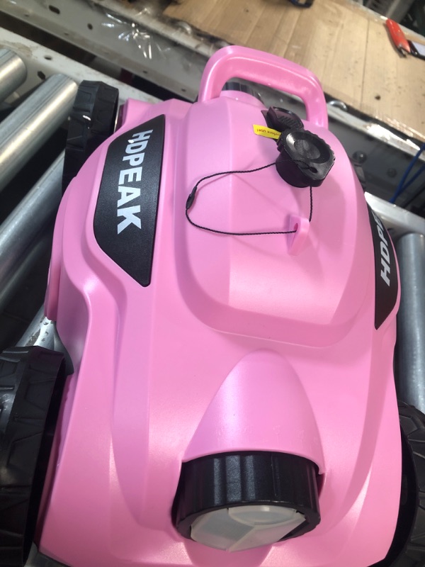 Photo 2 of Cordless Robotic Pool Cleaner, Pink