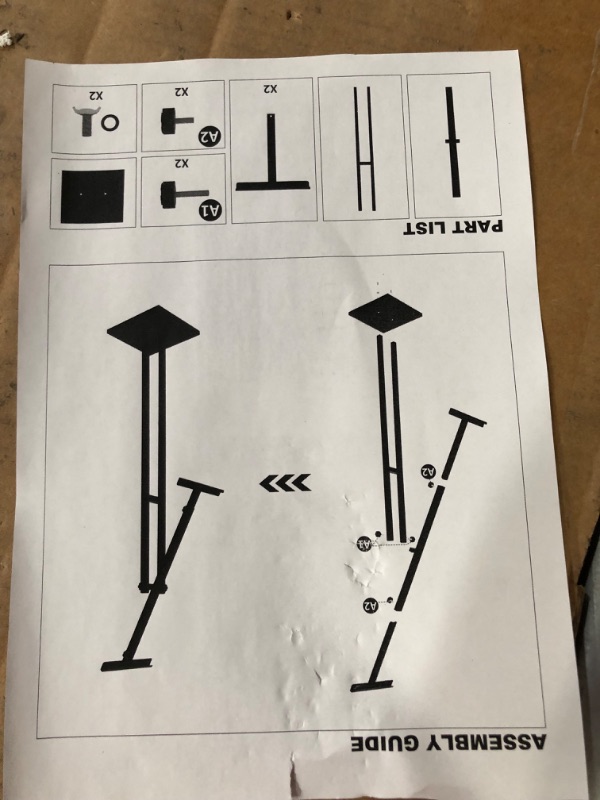 Photo 4 of Heavy Duty Sign Stand, Floor Poster Board Stand, Adjustable Metal Sign Holder Height Up to 60 Inches