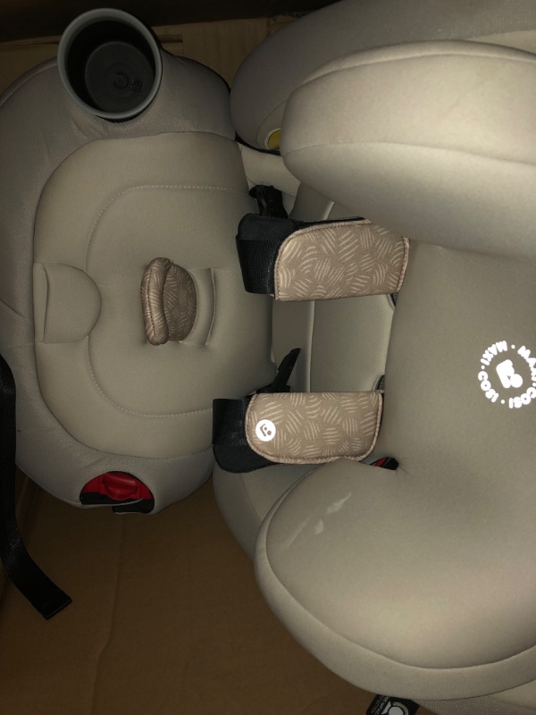Photo 1 of Maxi-Cosi Magellan LiftFit All-in-One Convertible Car Seat, 5-in-1 Seating System for Children from Birth to 10 Years (5-100 lbs), Topia Tan