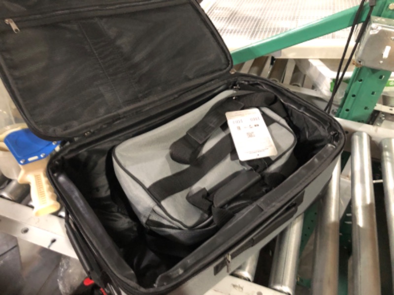 Photo 4 of * bag has torn handle * see images *

U.S. Traveler Rio Rugged Fabric Expandable Carry-on Luggage Set 2 Wheel Grey