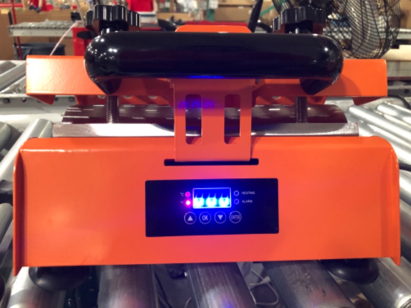 Photo 1 of *notes* Mocaru Tumbler Mug Heat Press Machine 110V for 20OZ 30OZ Sublimation Blanks - Orange
