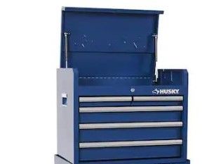 Photo 1 of 27 in. 10-Drawer Blue Tool Chest Combo/ ONLY THE TOP HALF