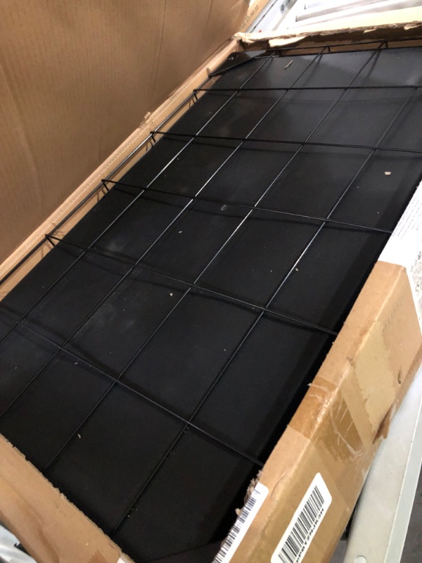Photo 1 of Amazon Basics 3-Tier Wire Cat Cage Playpen Kennel, Large, 36 x 22 x 51 Inches, Black