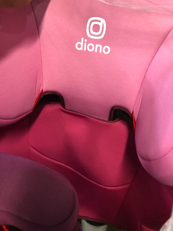 Photo 4 of Diono Cambria 2 XL, Dual Latch Connectors, 2-in-1 Belt Positioning Booster Seat, Pink