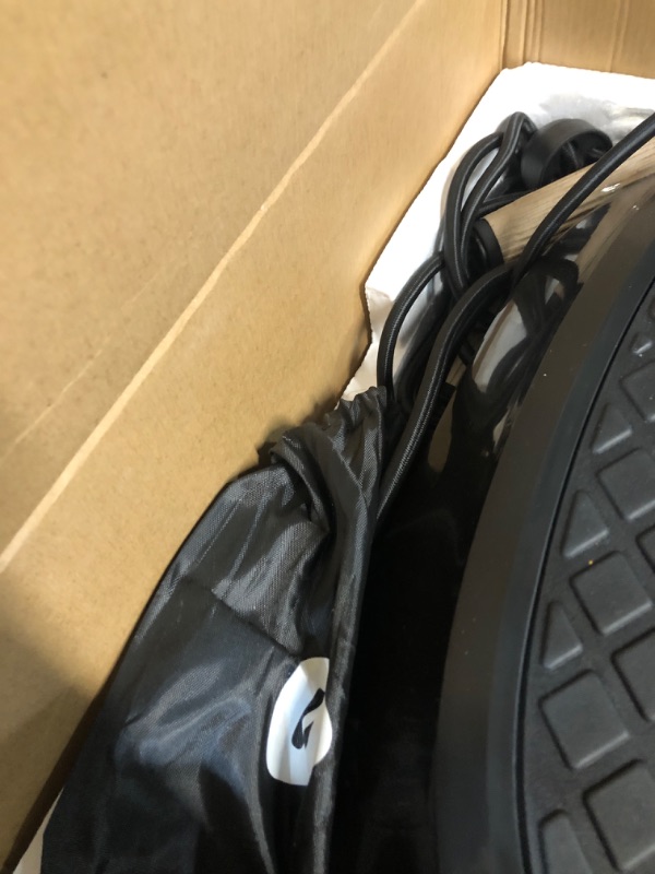 Photo 6 of **Rubber Pad Peeling In Places** LifePro Waver Vibration Plate Exercise Machine - Black