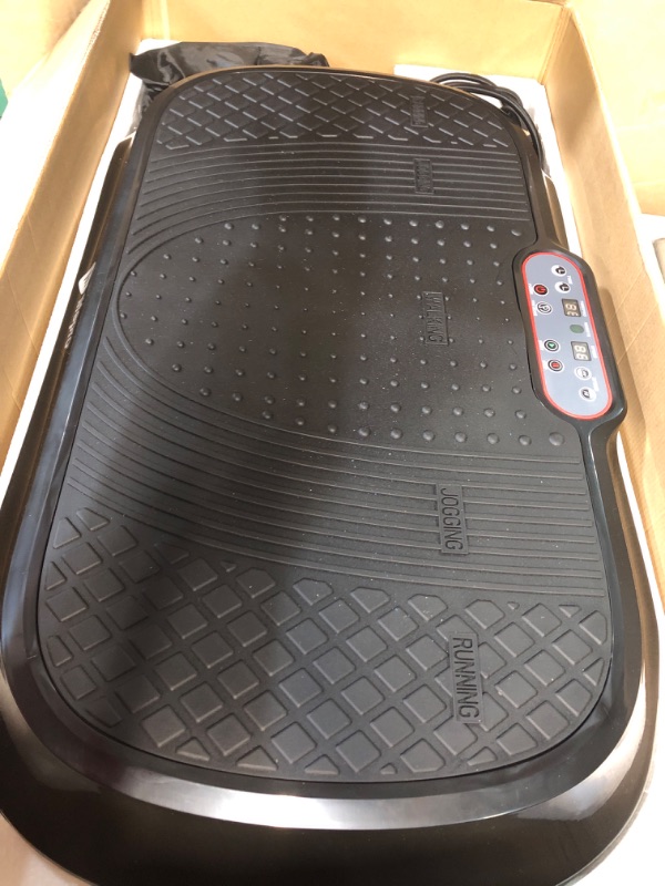 Photo 2 of **Rubber Pad Peeling In Places** LifePro Waver Vibration Plate Exercise Machine - Black