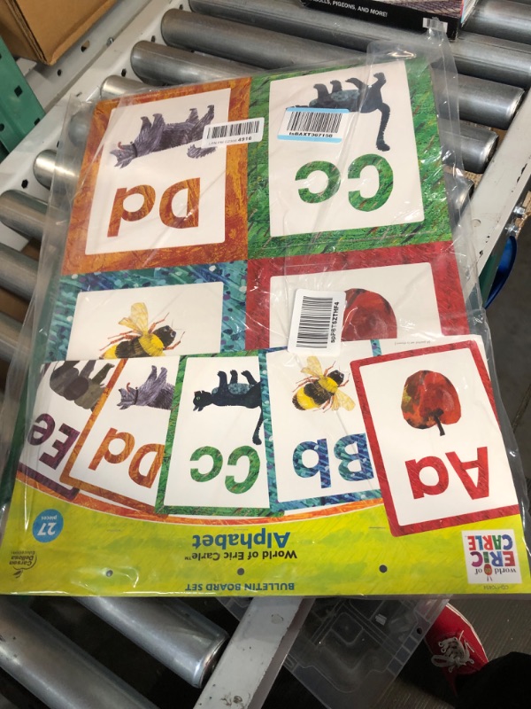 Photo 2 of World of Eric Carle Alphabet Bulletin Board Set