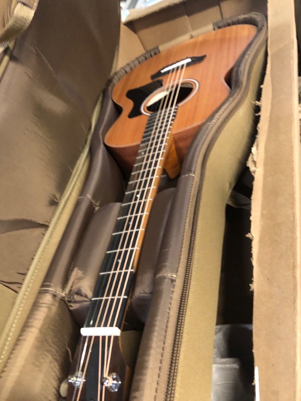 Photo 3 of Taylor GS Mini Mahogany Acoustic Guitar - Natural with Black Pickguard