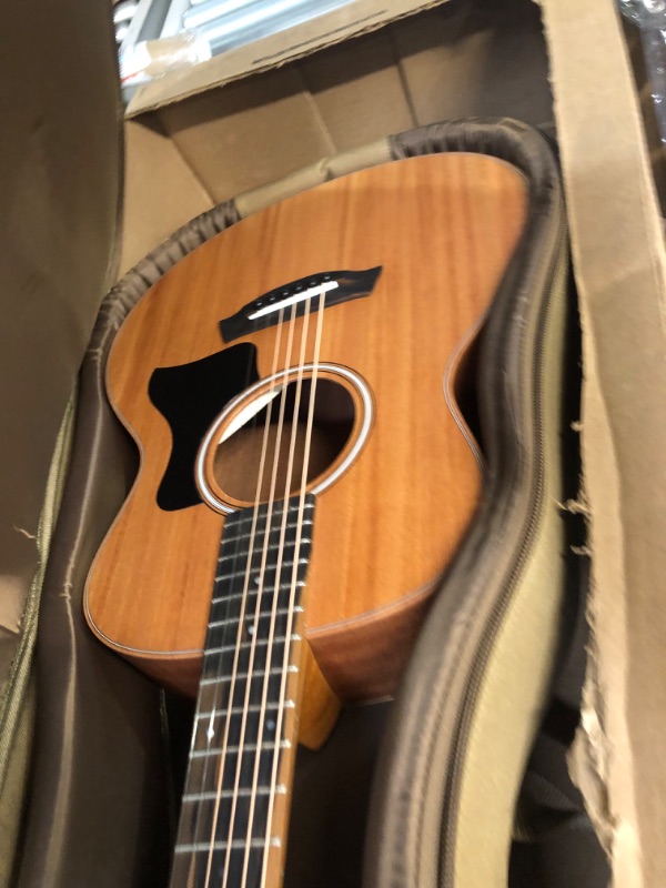 Photo 2 of Taylor GS Mini Mahogany Acoustic Guitar - Natural with Black Pickguard