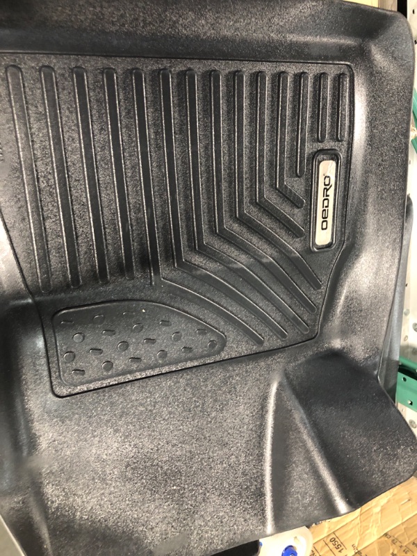 Photo 4 of OEDRO Floor Mats Compatible for 2017-2022 Tesla Model 3, Unique Black