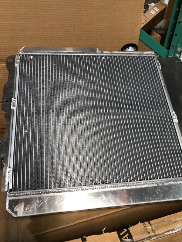 Photo 2 of ALLOYWORKS 4 Row Full Aluminum Radiator For 1987-2006 Jeep Wrangle