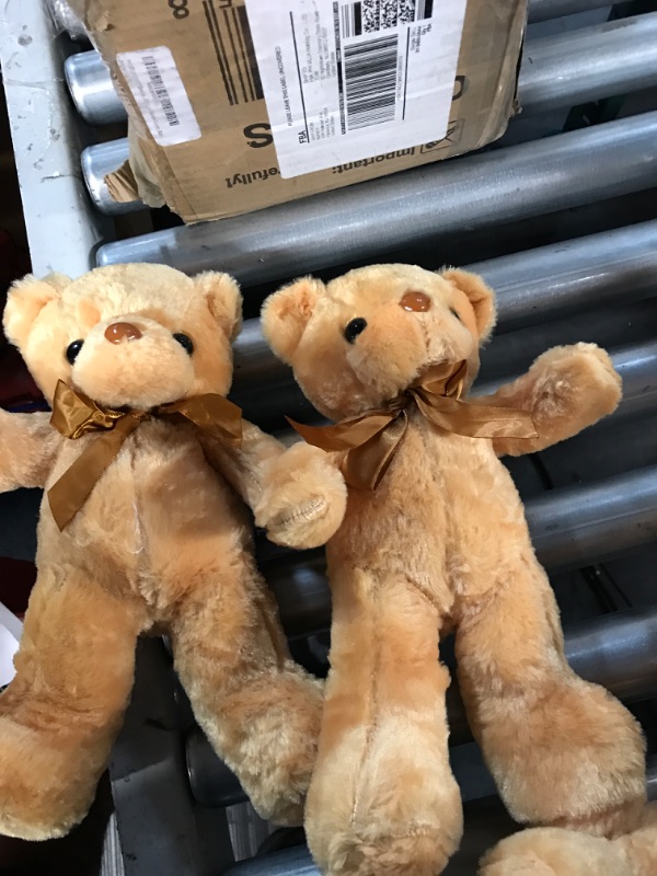 Photo 1 of *STOCK PHOTO FOR REFERENCE*Threan 2 Pieces Cute Bear Stuffed Animals (Brown)