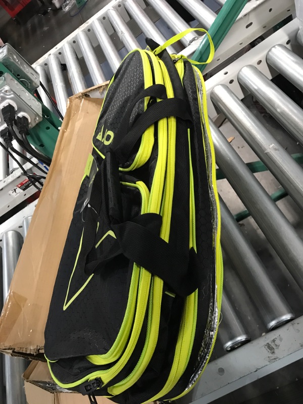 Photo 2 of *LIKE NEW*JOOLA Tour Elite Pro Pickleball Bag BLACK AND YELLOW