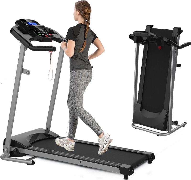 Photo 1 of [FOR PARTS] Home Foldable Treadmill with Incline, Folding Treadmill for Home Workout,
