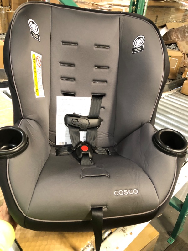 Photo 3 of Cosco Onlook 2-in-1 Convertible Car Seat, Rear-Facing 5-40 pounds and Forward-Facing 22-40 pounds and up to 43 inches, Black Arrows