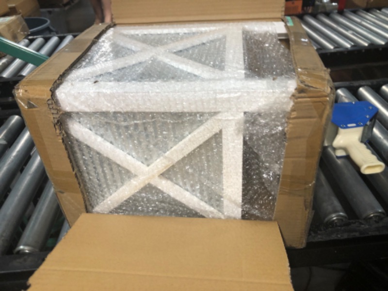 Photo 1 of Autumn Alley Rustic Farmhouse Planter Stand with Galvanized Corrrugated Metal – Rustic