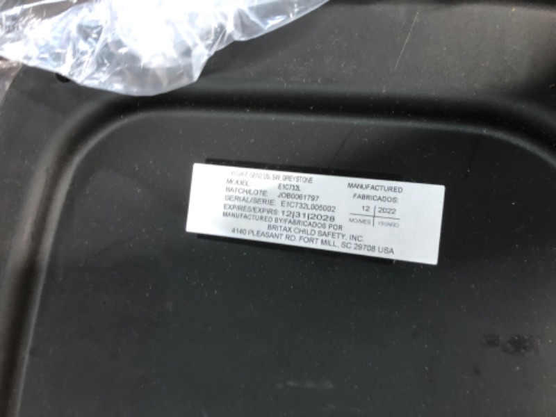 Photo 4 of Britax B-Safe Gen2 Infant Car Seat, Greystone SafeWash Gen2 Greystone Safewash