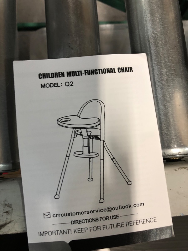 Photo 4 of HAN-MM High Chair Folding,One Click fold,Save Space