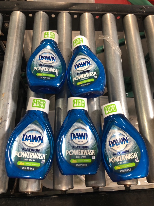 Photo 2 of Dawn Platinum Powerwash Dish Spray, Dish Soap, Apple 16 Fl Oz (Pack of 5)