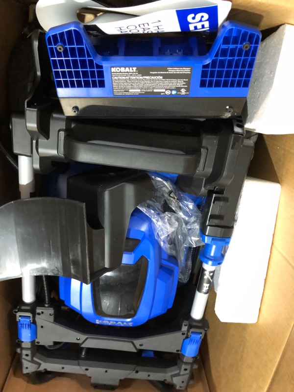 Photo 9 of ***UNTESTED - SEE NOTES***
Kobalt 24-Volt Brushless Lithium Ion Self-Propelled 20-in Cordless Electric Lawn Mower (Battery Included)