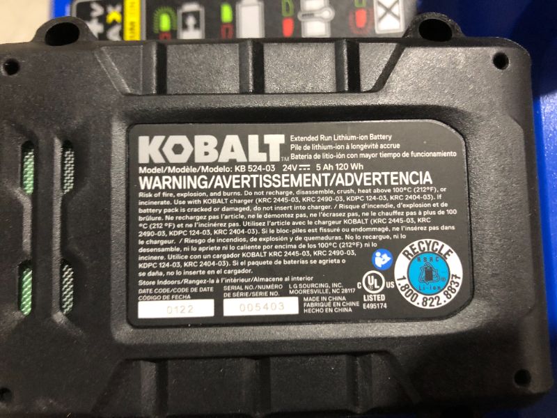 Photo 13 of ***UNTESTED - SEE NOTES***
Kobalt 24-Volt Brushless Lithium Ion Self-Propelled 20-in Cordless Electric Lawn Mower (Battery Included)