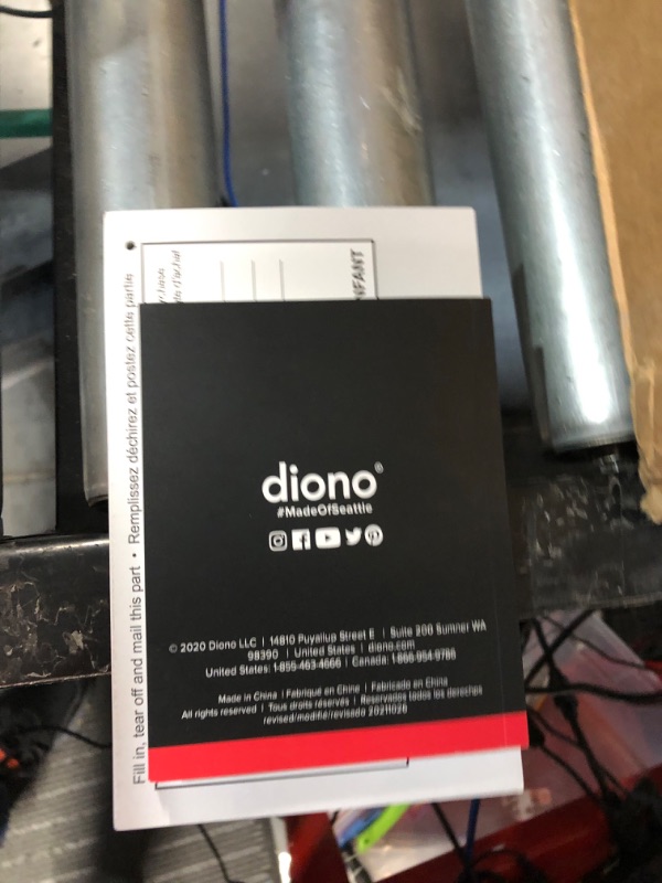 Photo 4 of Diono Solana 2 XL 2022, Dual Latch Connectors, Lightweight Backless Belt-Positioning Booster 