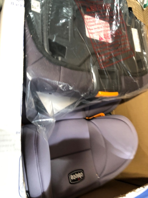 Photo 3 of Chicco KidFit ClearTex Plus 2-in-1 Belt-Positioning Booster Car Seat, Backless and High Back 