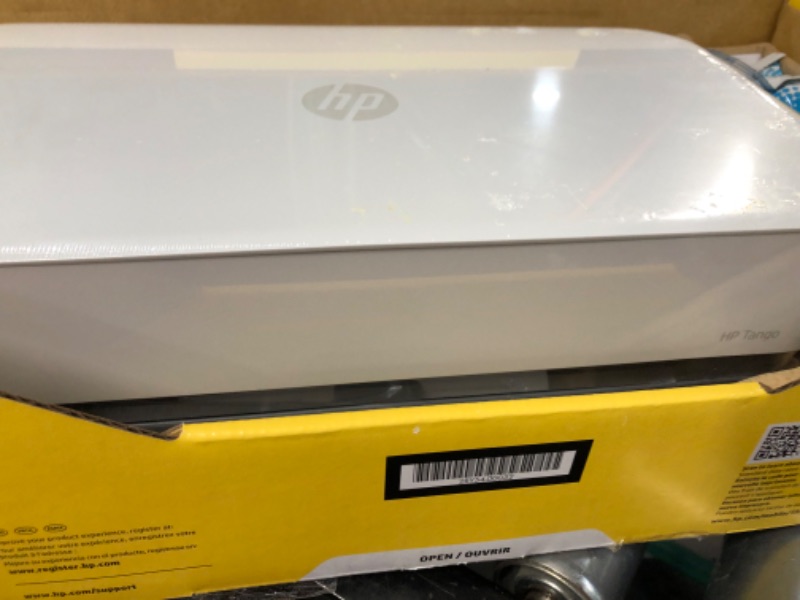 Photo 3 of HP - Tango Wireless Instant Ink Ready Inkjet Printer - Wisp Gray