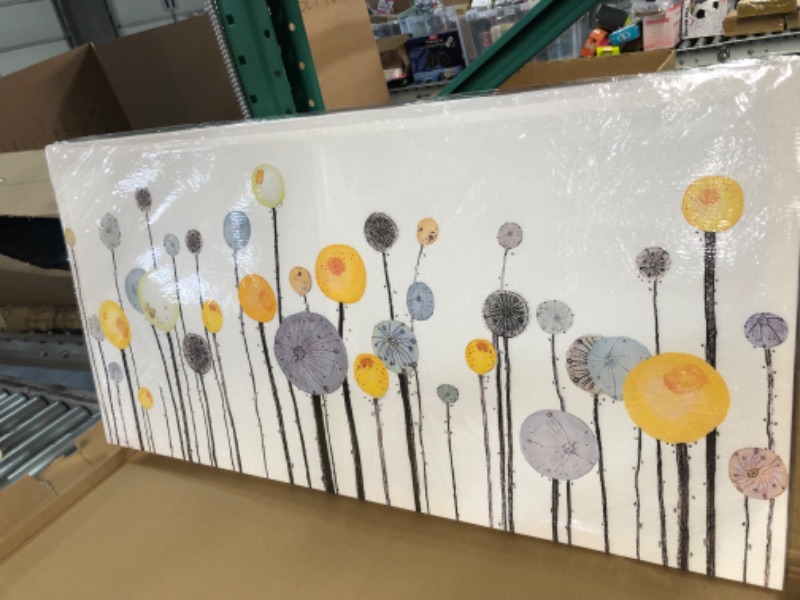 Photo 1 of Abstract watercolor painting large framed Canvas Wall Art for living room bathroom Wall Decor 20x40
