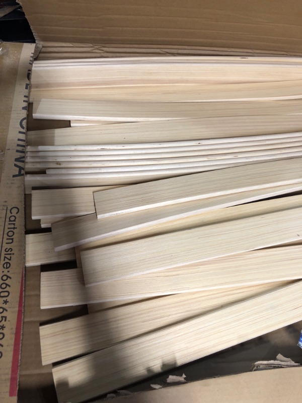 Photo 3 of **PARTS ONLY** 28 PACK OF ANGLED PLANKS 29 1/2 INCH