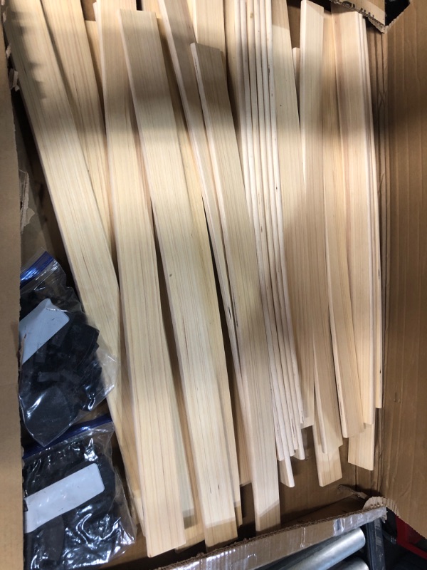 Photo 2 of **PARTS ONLY** 28 PACK OF ANGLED PLANKS 29 1/2 INCH