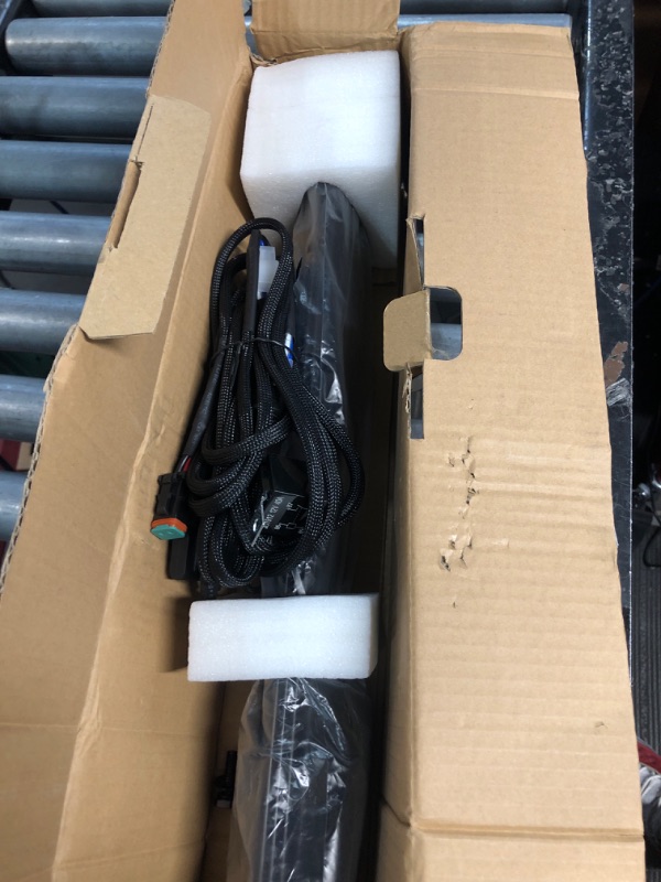 Photo 1 of 30 Inch Curved Light Bar Kit, AKD Part 168W Single Row LED Light Bar w/Wiring Harness Spot Flood Combo Offroad Slim Curved LED Bar Grille Light for Truck Ford F150 Jeep Chevy Toyota UTV Roof