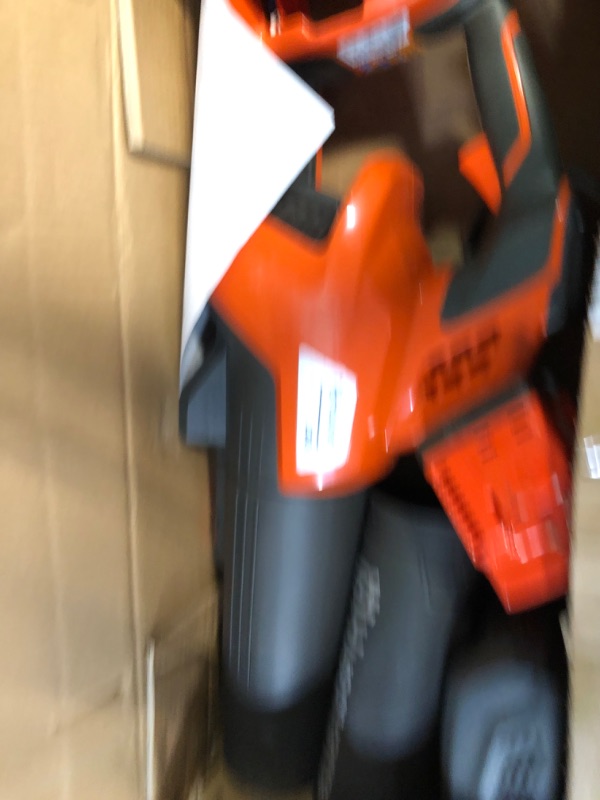 Photo 3 of Husqvarna 230iB Battery Powered Cordless Leaf Blower, 136-MPH 650-CFM Electric Leaf Blower with Brushless Motor and Quiet Operation, 40V Lithium-Ion Battery and Charger Included