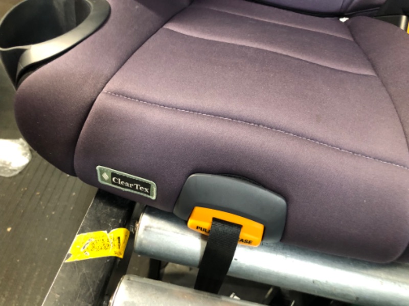 Photo 1 of Chicco KidFit ClearTex Plus 2-in-1 Belt-Positioning Booster Car 
