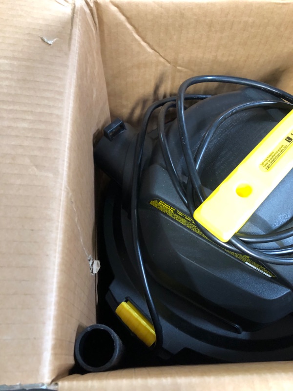 Photo 2 of **PARTS ONLY**
Stanley - SL18116P Wet/Dry Vacuum, 6 Gallon, 4 Horsepower Black