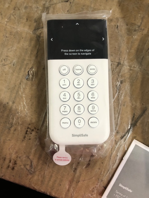 Photo 3 of SimpliSafe Wireless Keypad - Touch-to-Wake Technology - Compatible with The Home Security System - Latest Gen