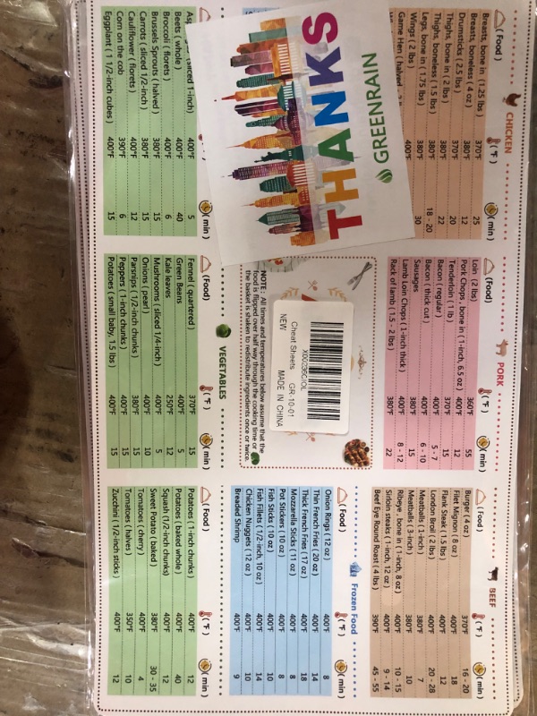 Photo 1 of 2 Pack Magnetic Cheat Sheets (2 bundle)