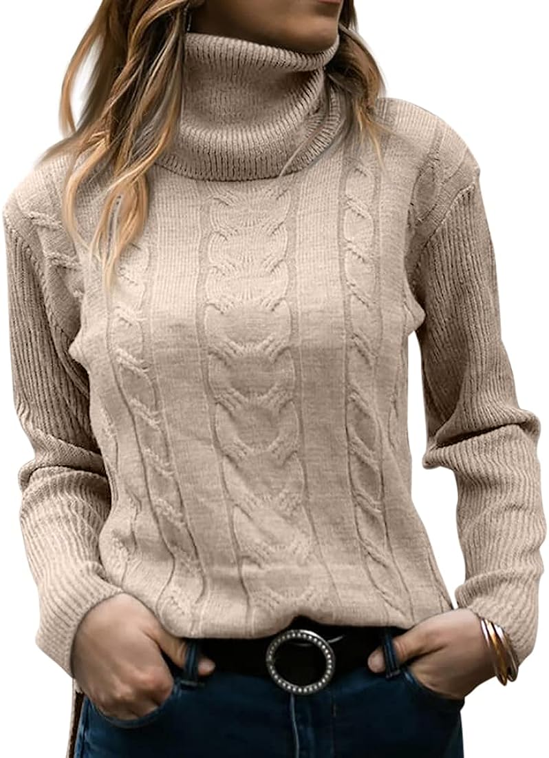 Photo 1 of GeGekoko Women's Long Sleeve Turtleneck