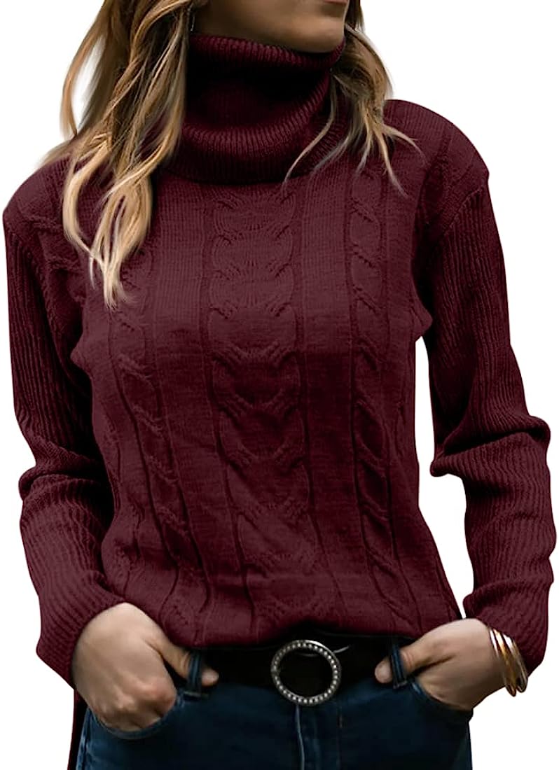 Photo 1 of GeGekoko Women's Long Sleeve Turtleneck