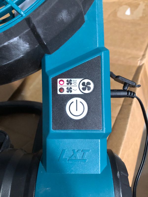 Photo 3 of ***NONFUNCTIONAL - SEE NOTES***
Makita DCF201Z 18V LXT Lithium Ion Cordless 9" Fan 