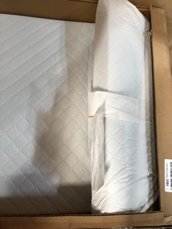 Photo 4 of Dream On Me Universal Cradle Mattress | Waterproof | 2” Fiber Core | Cradle Mattress | Greenguard Gold Certified | 36" x 18"