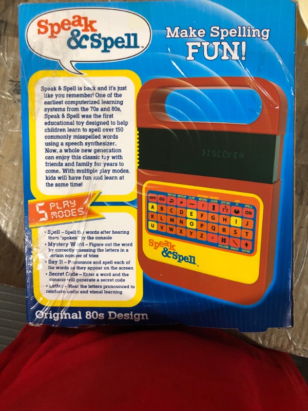 Photo 3 of Basic Fun Speak & Spell Electronic Game