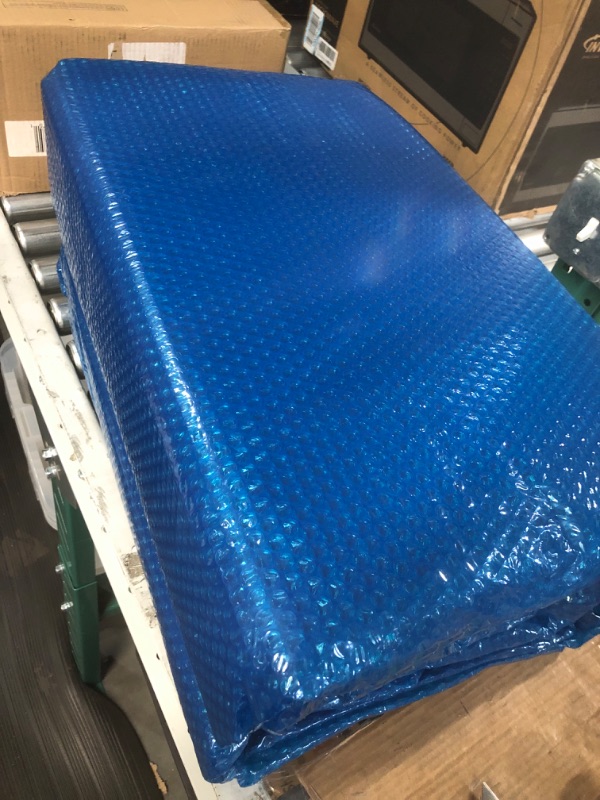 Photo 2 of * used item *
Intex 15 Foot Round Easy Set Vinyl Solar Cover for Swimming Pools, Blue 29023E