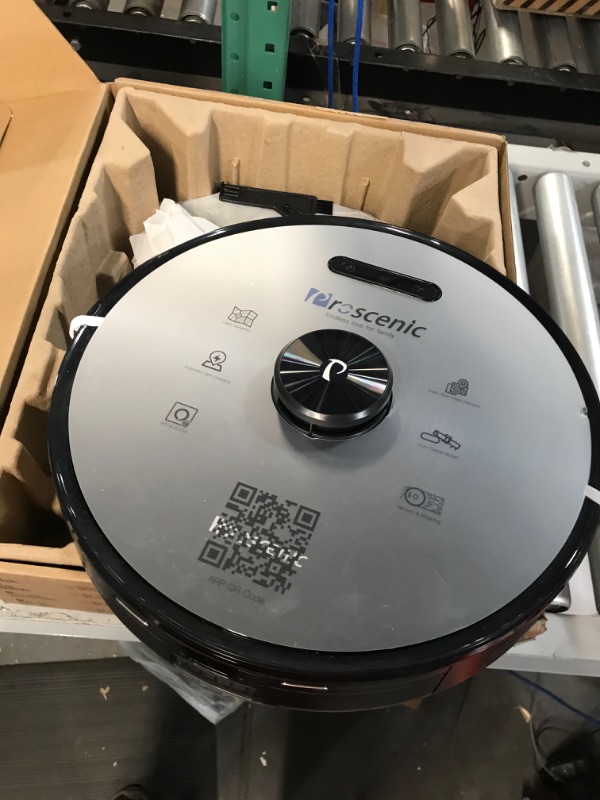 Photo 1 of **USED**
Proscenic M8 Robot Vacuum, Lidar Navigation, 3-in-1 Robotic Vacuum and Mop with 3000Pa Black