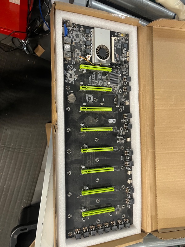 Photo 1 of Mining Motherboard BTC-D37