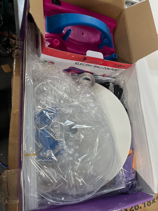 Photo 1 of Balloon Arch Kit and Balloon Pump, fifame 9Ft Tall & 10Ft Wide